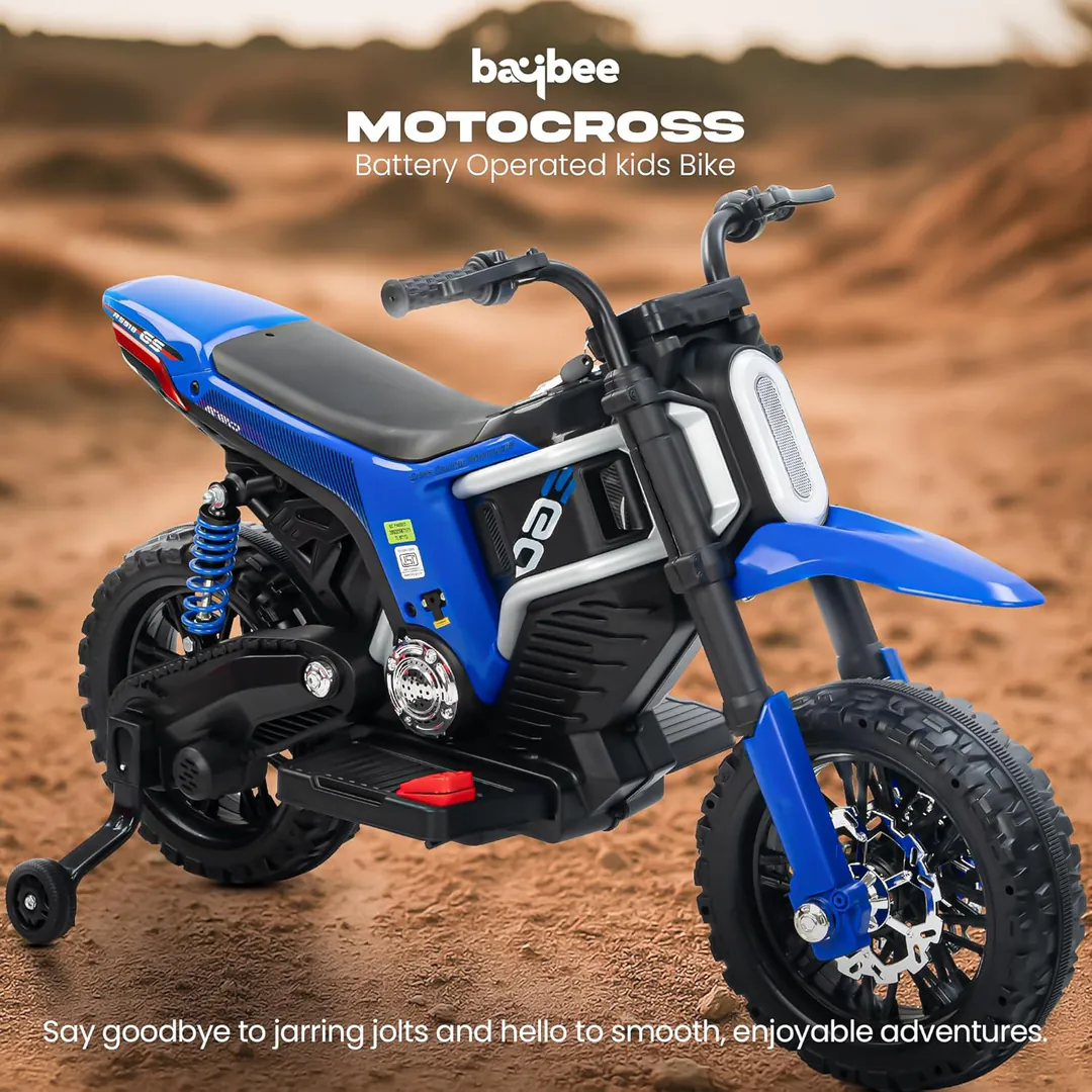 Children's Electric Motorcycle M5918-BLU — photo 4