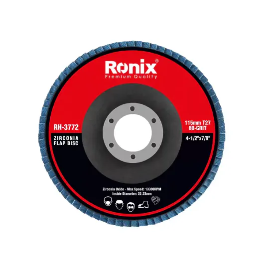 ცირკონის სახეხი დისკი ზუმფარა Ronix RH-3772, — ფოტო 2