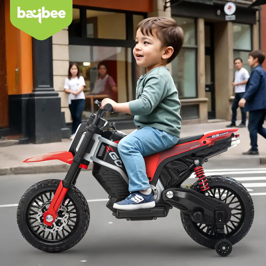 Children's Electric Motorcycle M5918-RED — photo 7