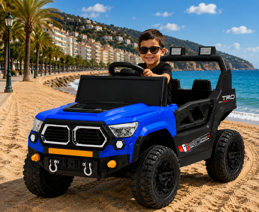 Детский электромобиль BMW с кожаным сиденьем — фото 1