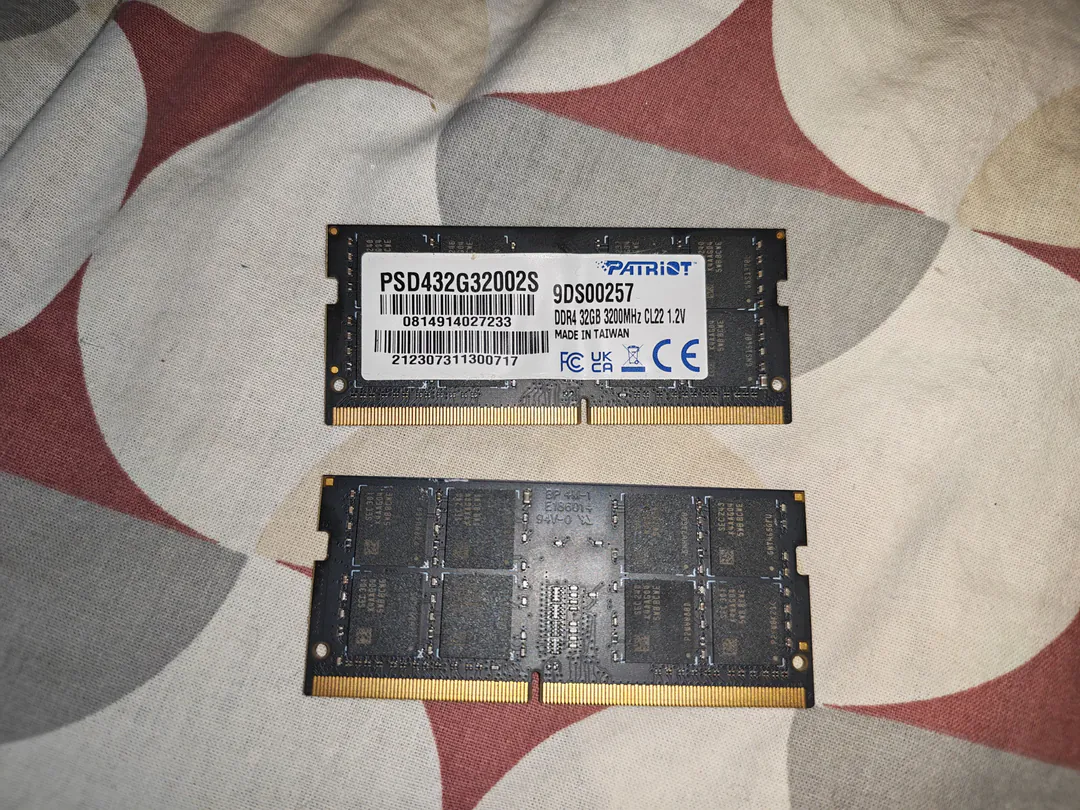 Patriot DDR 4 RAM 2x32 GB (64 GB) 3200 mhz — фото 1