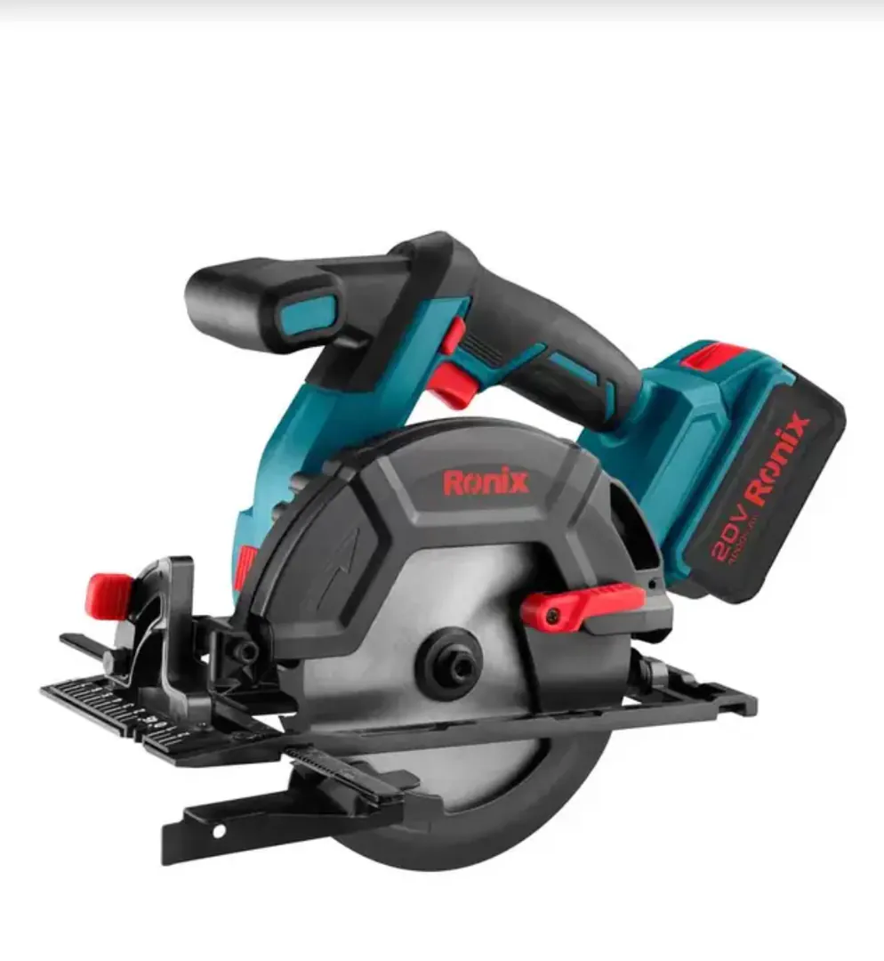 RONIX-8902K 20V 4 Ач бесщеточный беспроводной циркулярный — фото 1