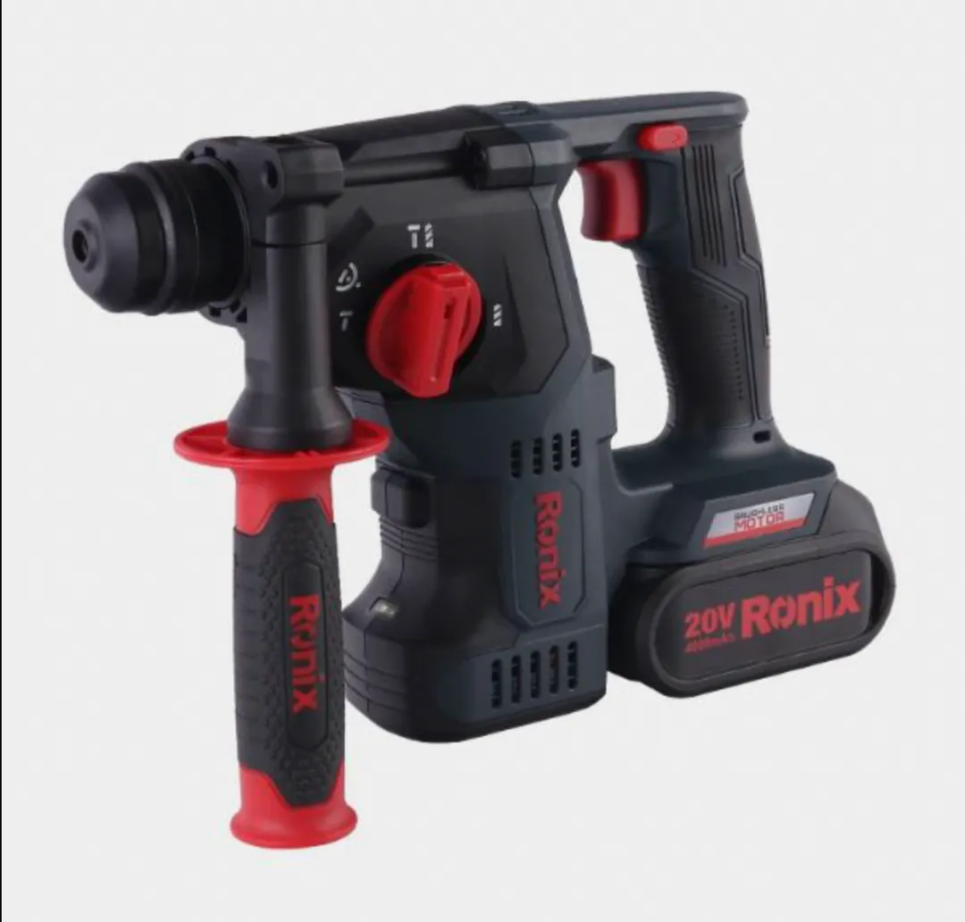 უსადენო უგრახე პერფორატორი Ronix-8911K 20V — ფოტო 4