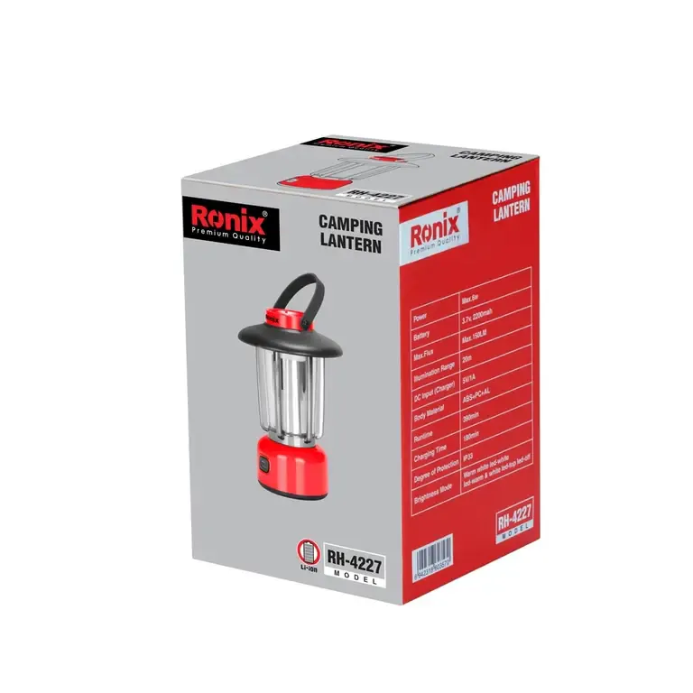 კემპინგის სანათი RONIX RH-4227 — ფოტო 6