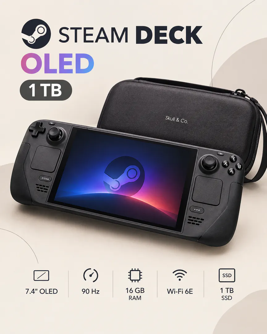 Steam Deck OLED 1 ტბ — ფოტო 1