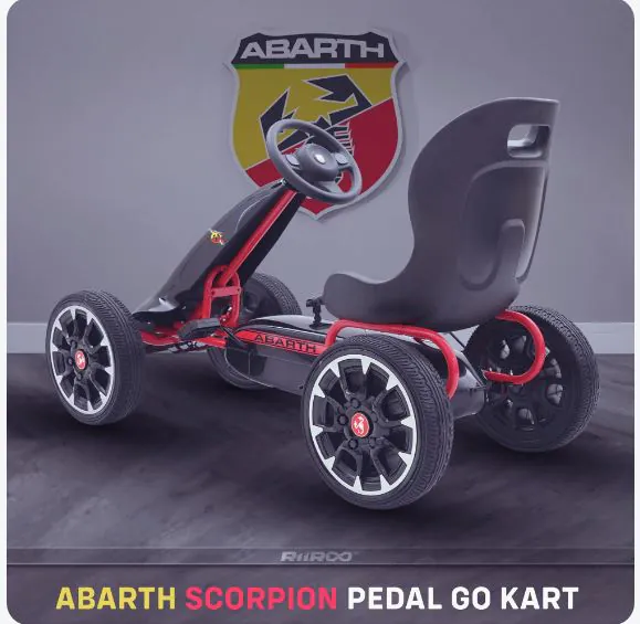 Children's pedal-powered metal go-kart 9388B — photo 2