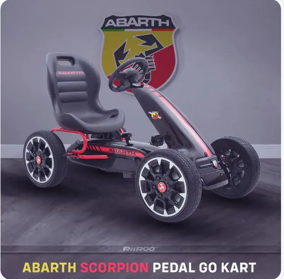 Children's pedal-powered metal go-kart 9388B — photo 1