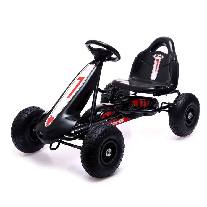 Children's metal pedal kart 9288BLACK — photo 1