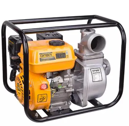 წყლის ტუმბო ბენზინზე DINGQI 104102 (5.5/6.5 HP) — ფოტო 1