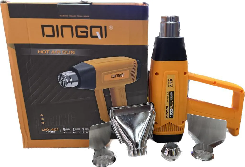 სამშენებლო ფენი 1600W 300C-600C DINGQI — ფოტო 2