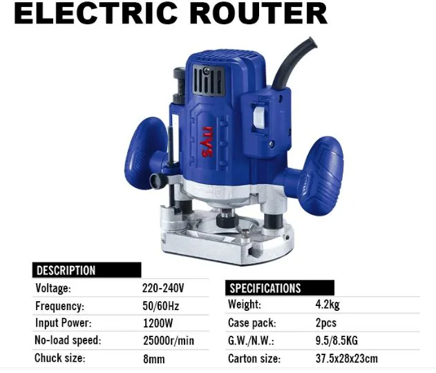 Router SALI 5308P (1200W) — photo 2