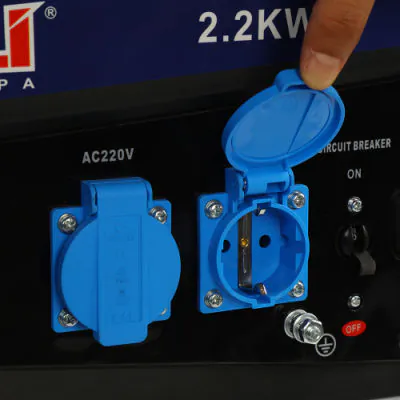 ბენზინის გენერატორი SALI SL7500 (7500 W) — ფოტო 4