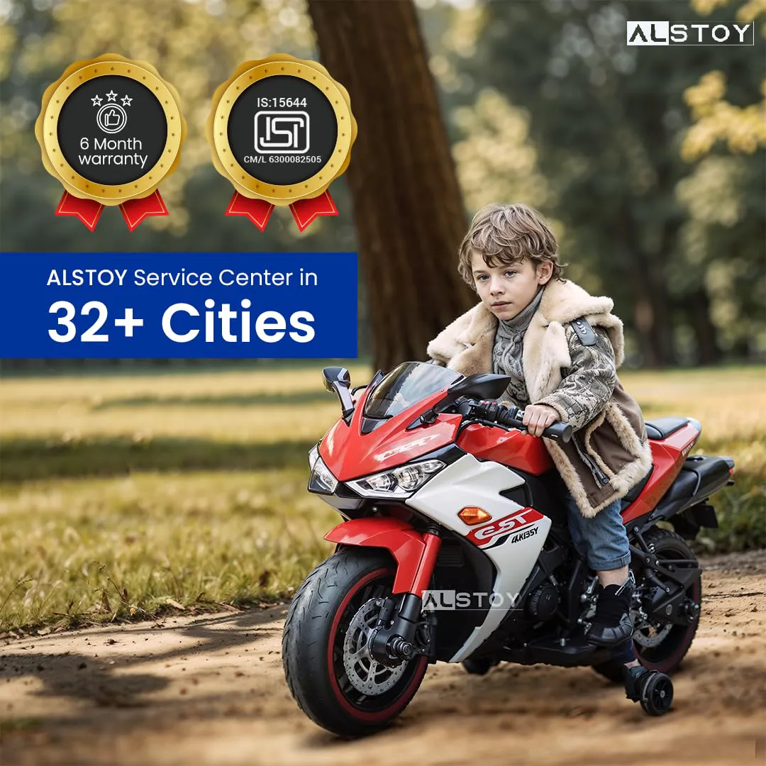 Children's Electric Motorcycle 888-RED — photo 6