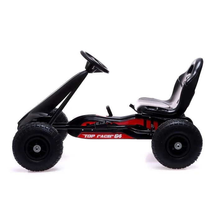 Children's metal pedal kart 9288BLACK — photo 2