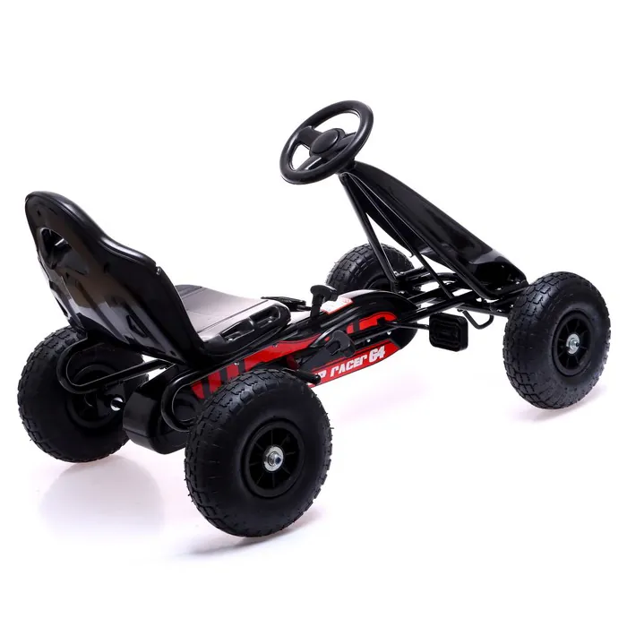 Children's metal pedal kart 9288BLACK — photo 3