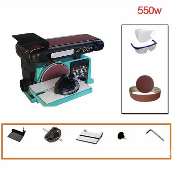 ლენტური შლიფმანაგრინდერი 550W — ფოტო 5