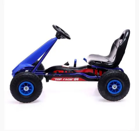 Children's metal pedal go-kart 9288BLU — photo 2
