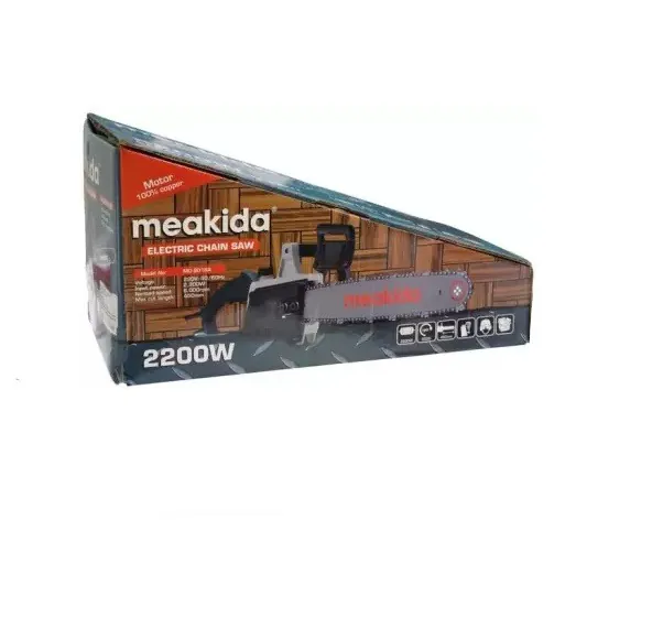 ელექტრო ჯაჭვური ხერხი MEAKIDA MD-9016A (2200 W) — ფოტო 3