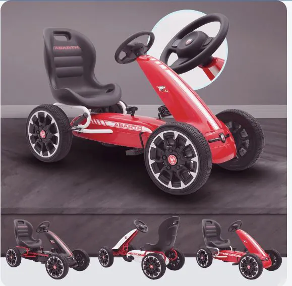 Children's metal pedal kart 9388R — photo 6