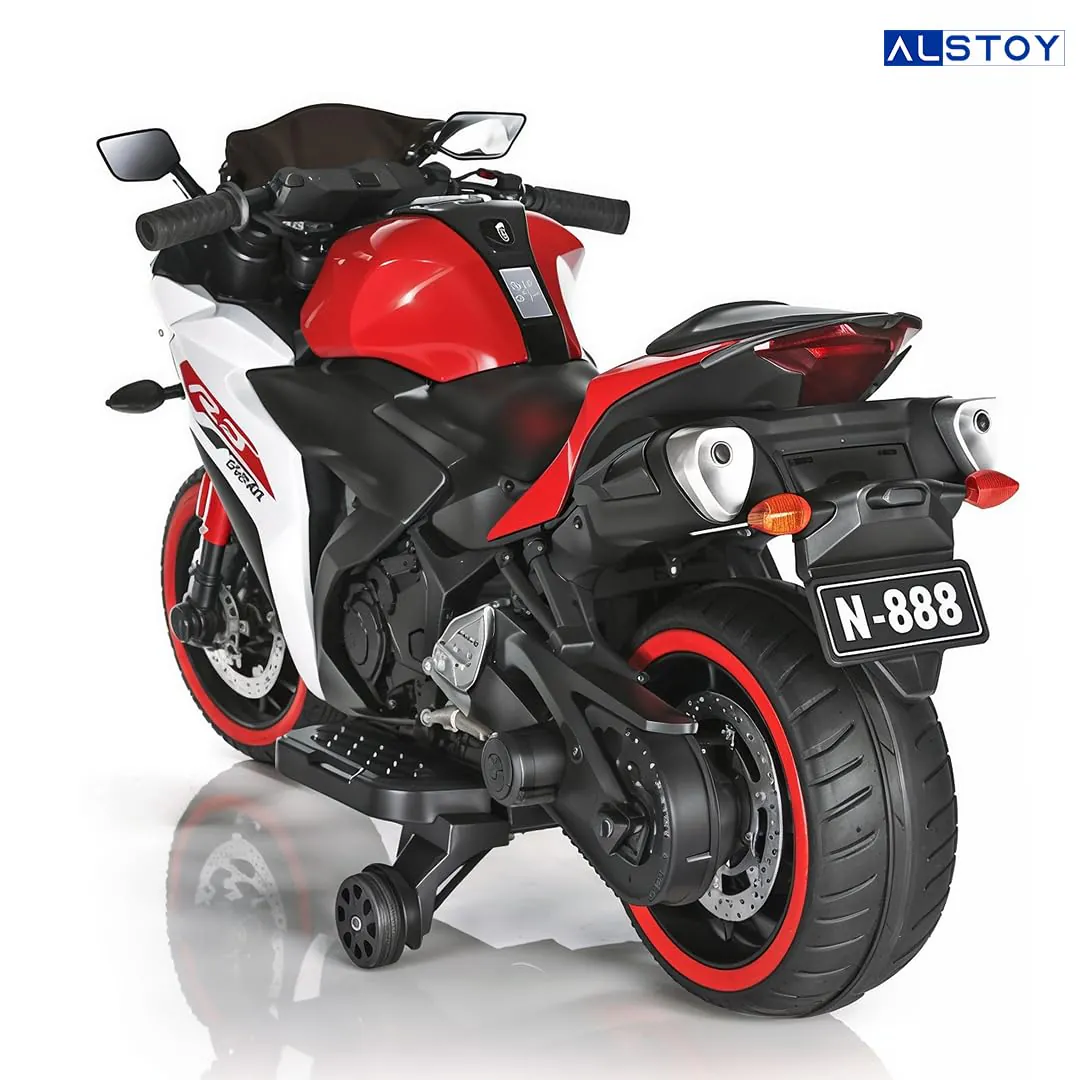 Children's Electric Motorcycle 888-RED — photo 7