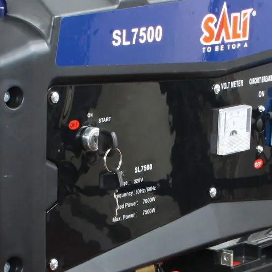 ბენზინის გენერატორი SALI SL7500 (7500 W) — ფოტო 5