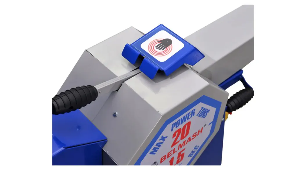 ელექტრო შეშის საჭრელი დანადგარი BELMASH LSE-500 — ფოტო 2