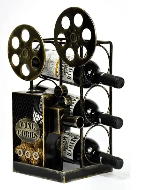 Decorative Wine Rack "Movie Projector" – 3 — photo 1