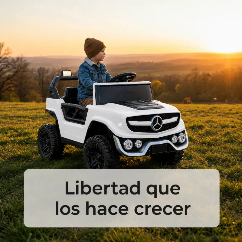 ბავშვთა ელექტრო მანქანა Mercedes-Benz PL-501(618)W — ფოტო 5