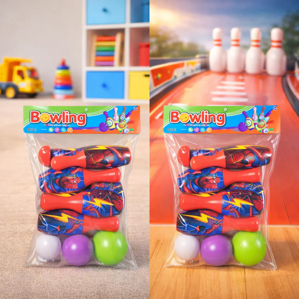 Children's toy — kids' bowling set — photo 1