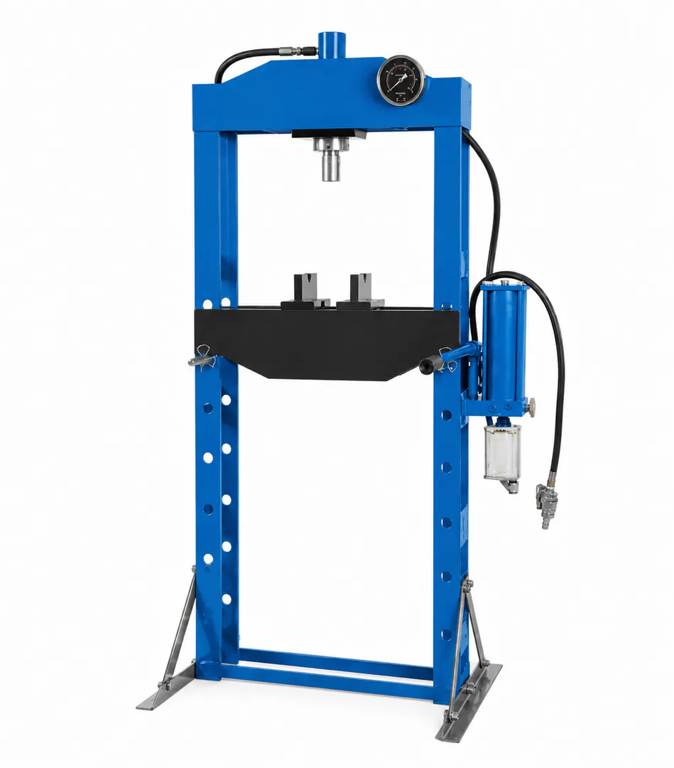 Pneumatic Hydraulic Press 20TON HSP20 with Compressor Support — photo 1