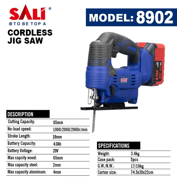 ლობზიკი ბატარიაზე 65MM-18V-4.0AH R2118365F-8902 — ფოტო 9