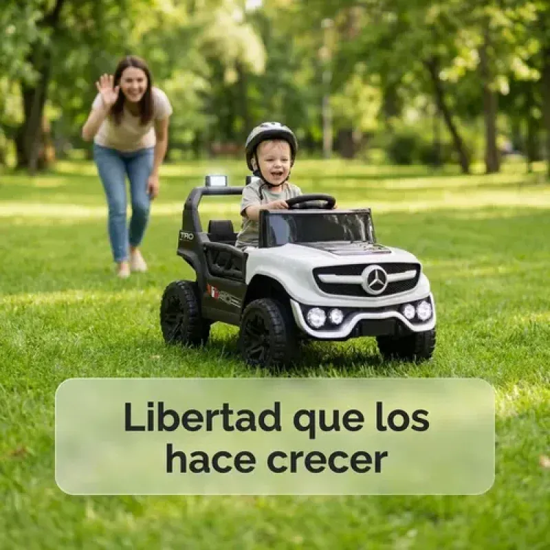 ბავშვთა ელექტრო მანქანა Mercedes-Benz PL-501(618)W — ფოტო 7