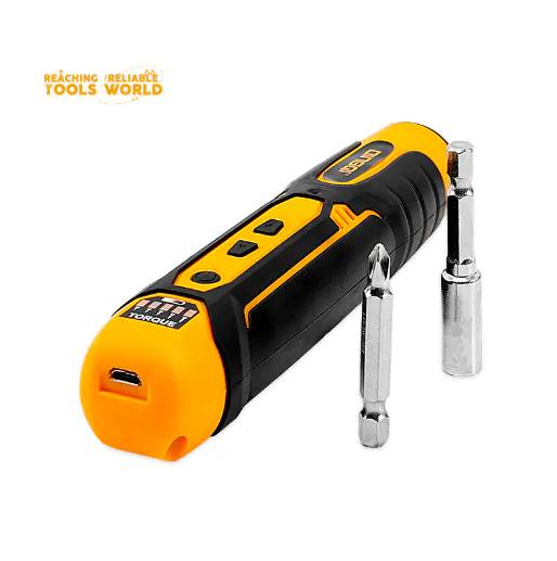 Cordless screwdriver and accessories kit — photo 4