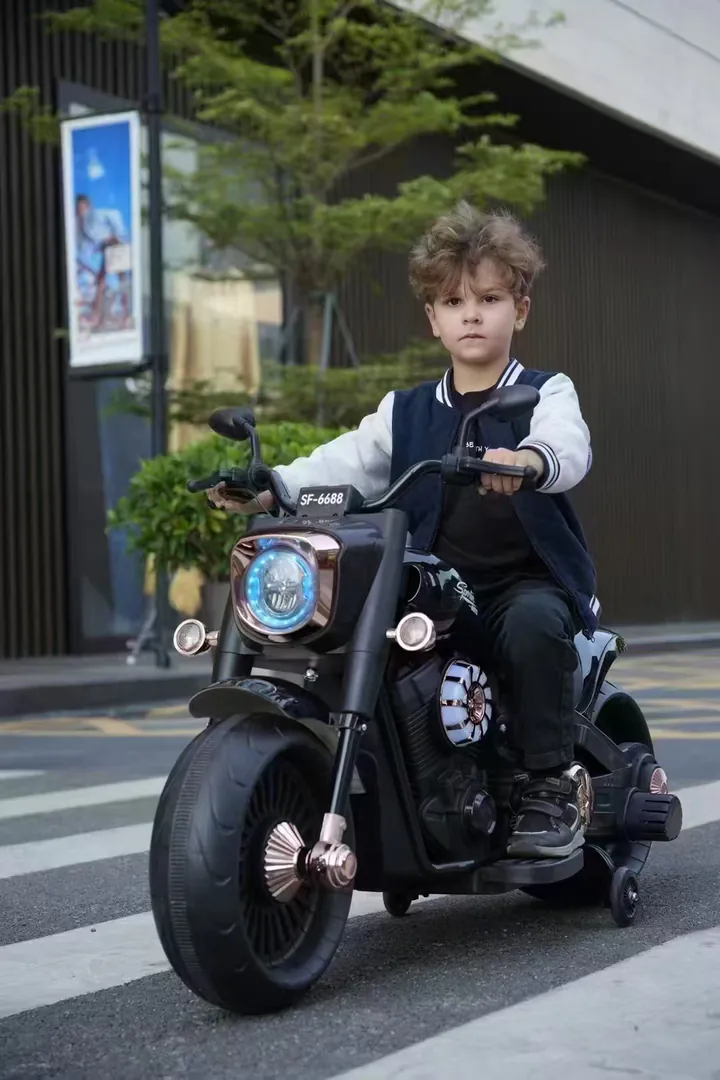 Children's Electric Motorcycle M-6688-B — photo 9