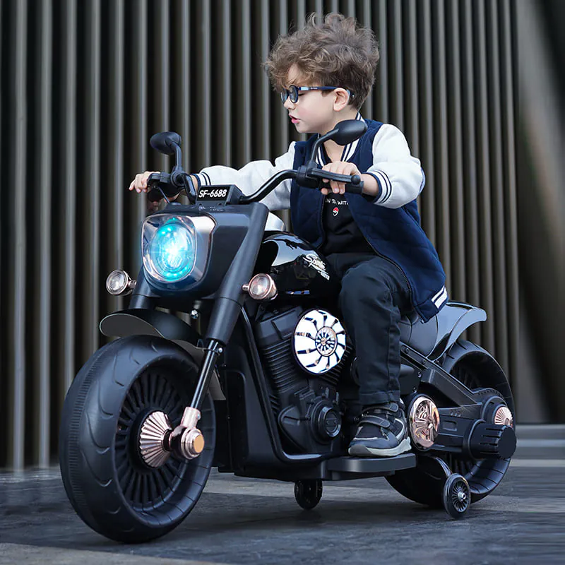 Children's Electric Motorcycle M-6688-B — photo 1
