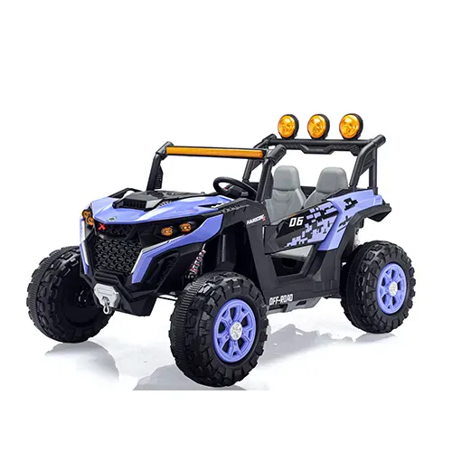 Children's electric car with metal shock absorbers — photo 1