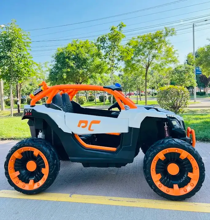 Children's electric car with steel shock absorbers — photo 5