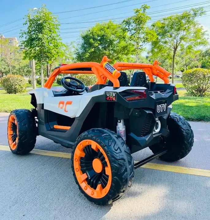 Children's electric car with steel shock absorbers — photo 6