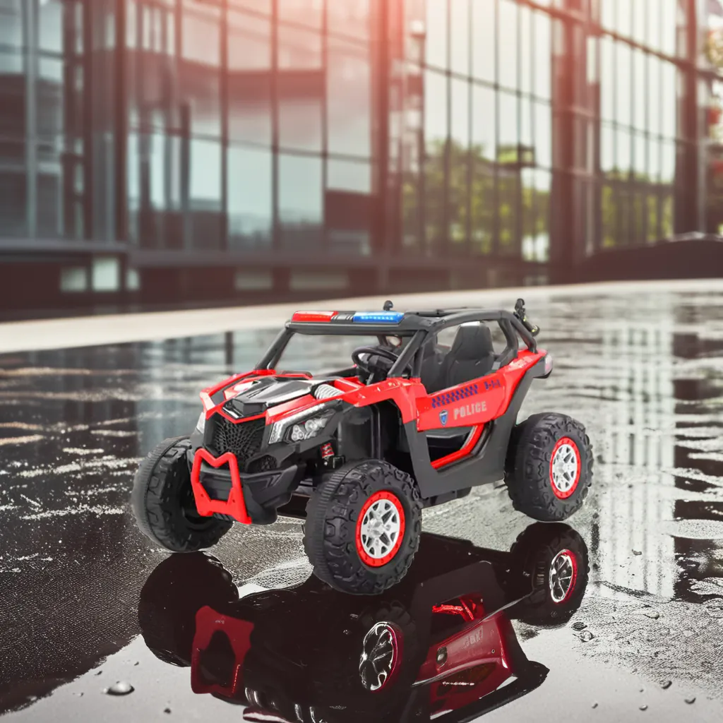 Children's electric car with metal shock absorbers — photo 2