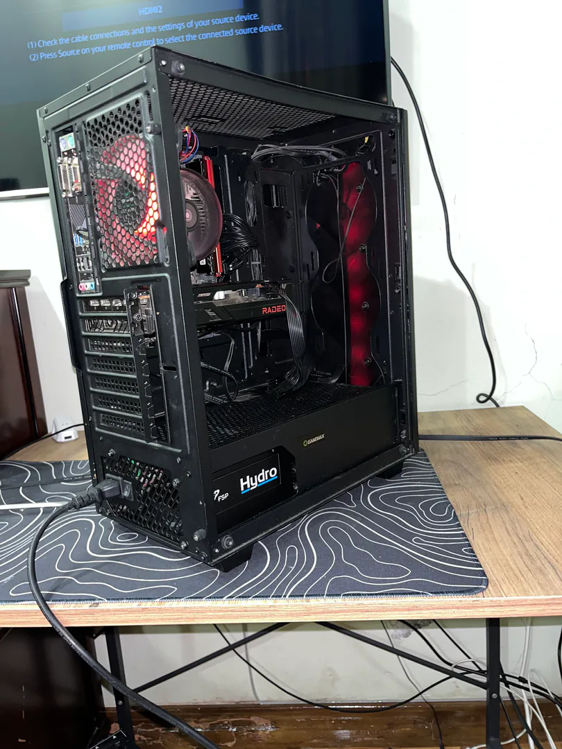 კომპიუტერი RX 6600 8GB SAPPHIRE PULSE i5 9400F 2x8 r — ფოტო 3
