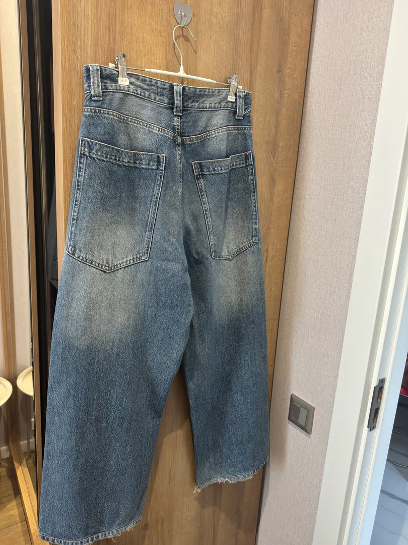 Bershka Baggy Jeans EU38 — ფოტო 2