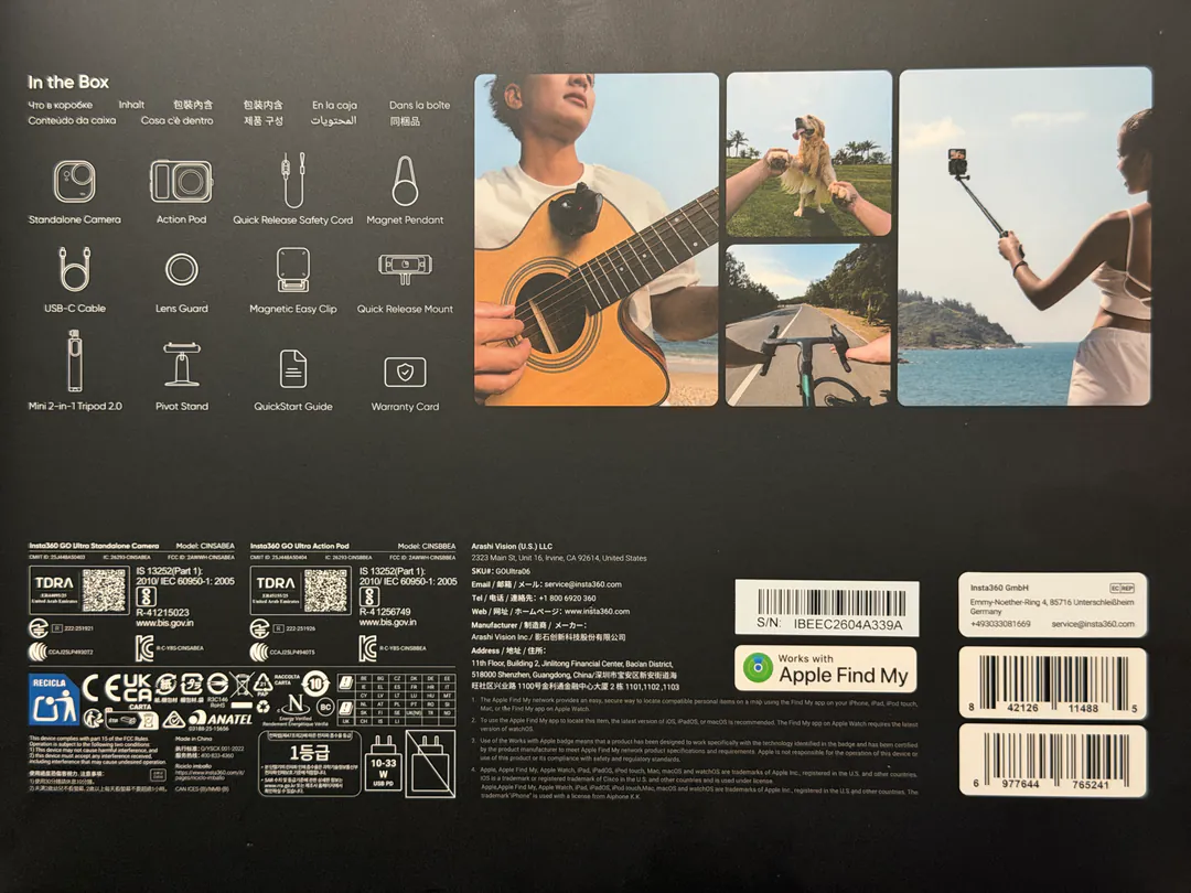 Insta360 GO Ultra Creator Bundle — Like New — photo 2