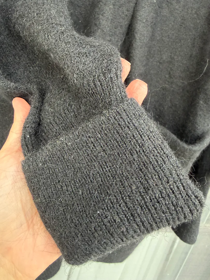 Alpaca wool cardigan — photo 3
