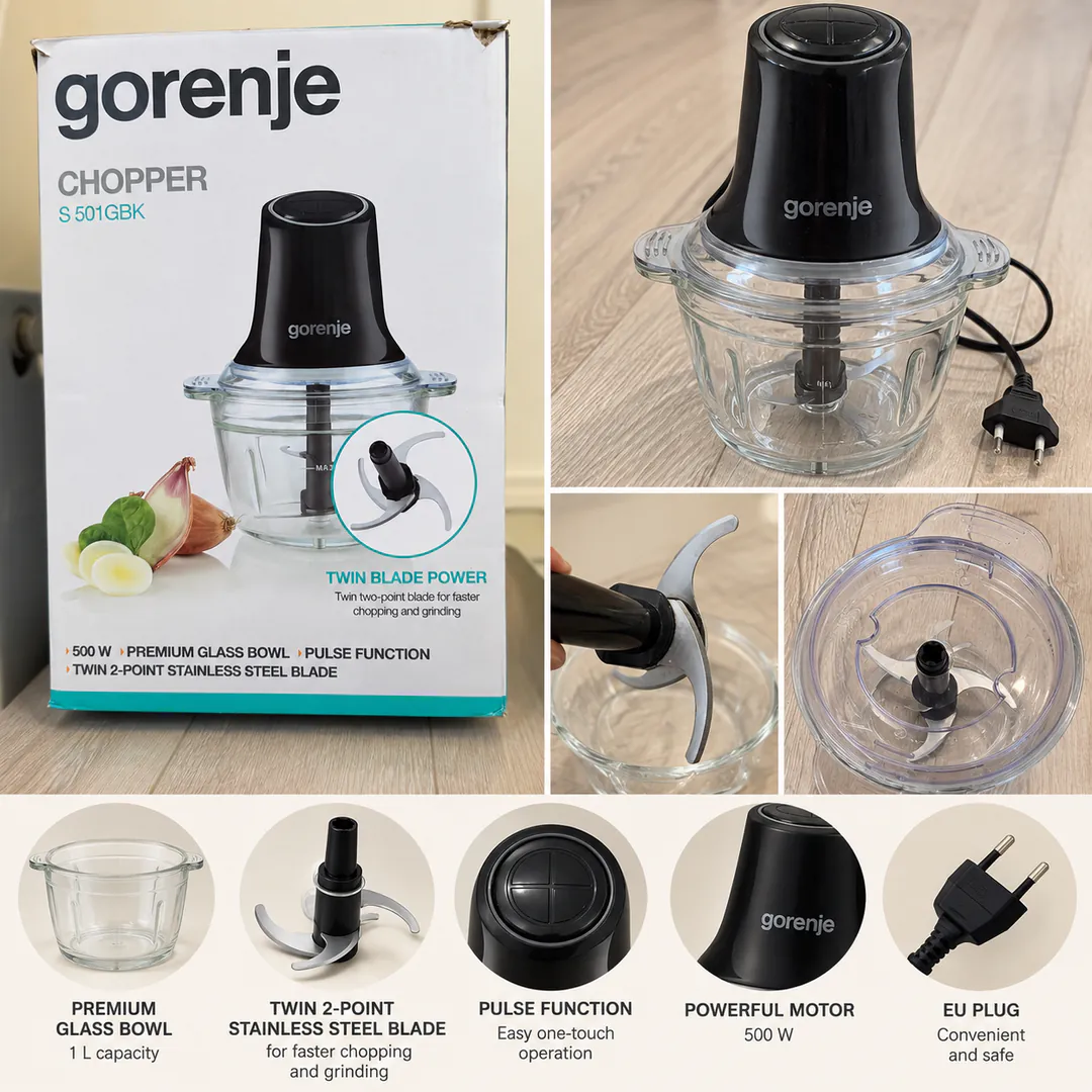 Измельчитель Gorenje S501GBK — фото 2