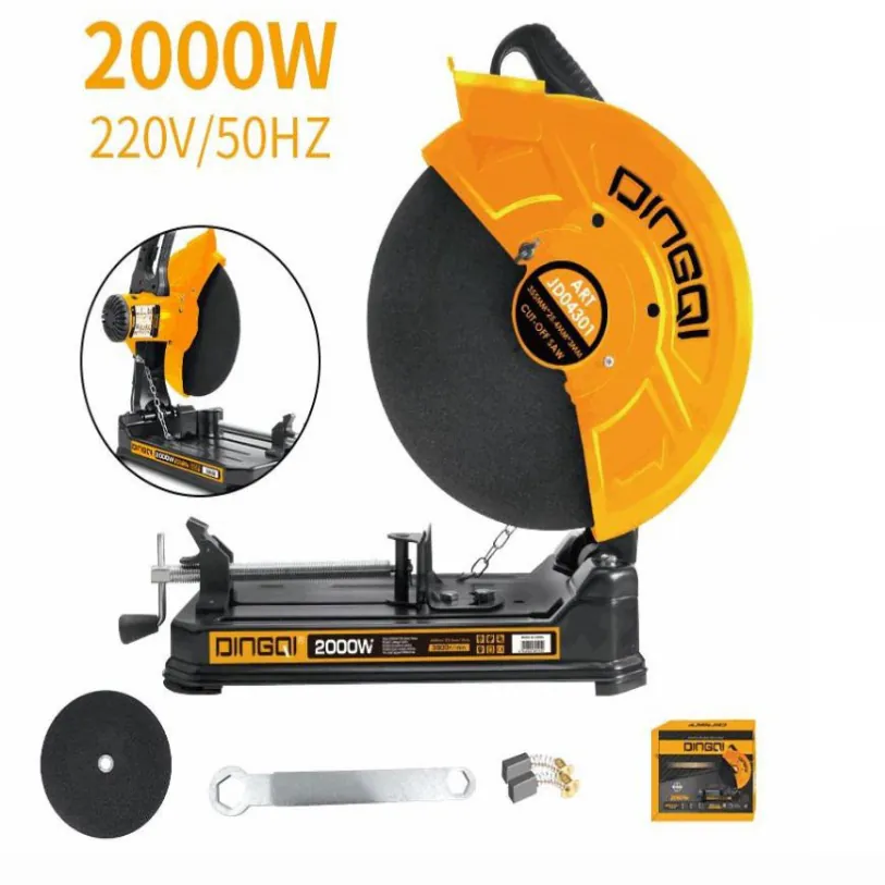 ელექტრო დისკური ხერხი 355-2000W JD04301 DINGQI — ფოტო 1