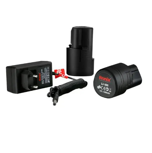 უსადენო ბურღი-სახრახნისი Ronix-8012 12V, — ფოტო 8