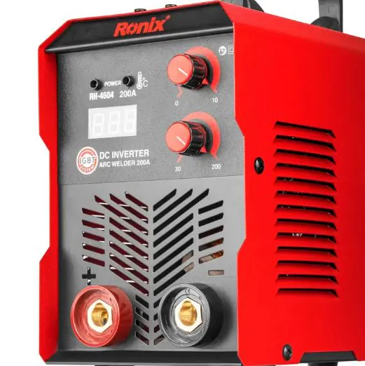 შედუღების აპარატი Ronix RH-4604, 200A, 9.5 KVA — ფოტო 4