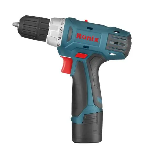 უსადენო ბურღი-სახრახნისი Ronix-8012 12V, — ფოტო 1