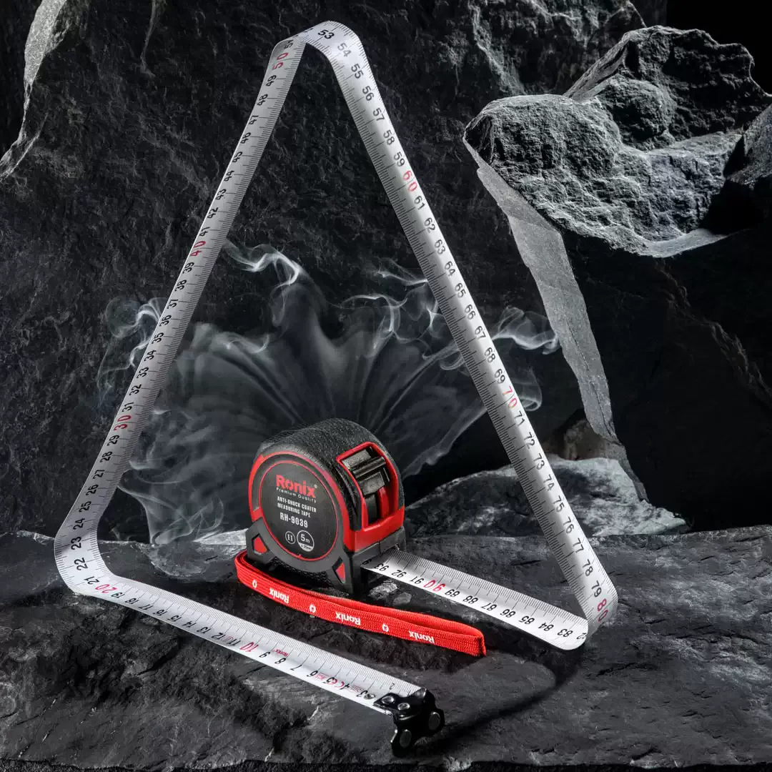Профессиональная измерительная рулетка серия 5м RONIX — фото 6