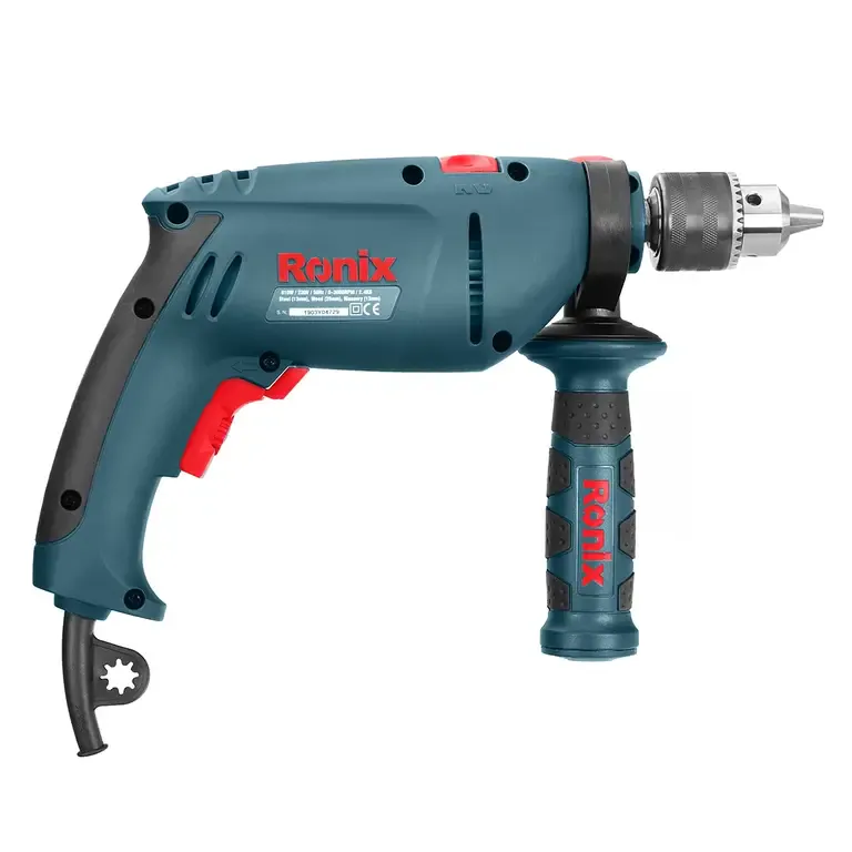 Электрическая ударная дрель Ronix-2210c 810W — фото 6